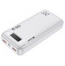 Powerbank Tracer Voltx 20000mAh 20.0W biały