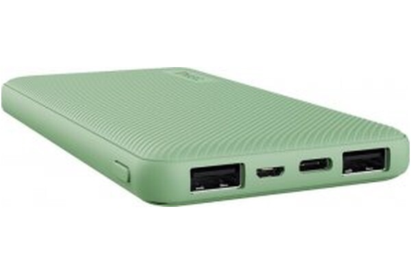 Powerbank Trust Primo 10000mAh 15.0W Zielono-złoty