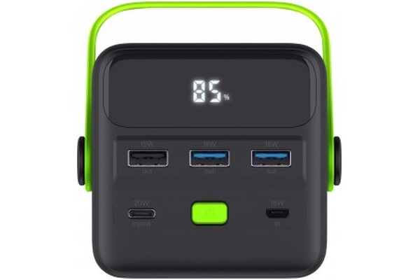 Powerbank Trust Redoh XXL 50000mAh 20.0W czarno-zielony