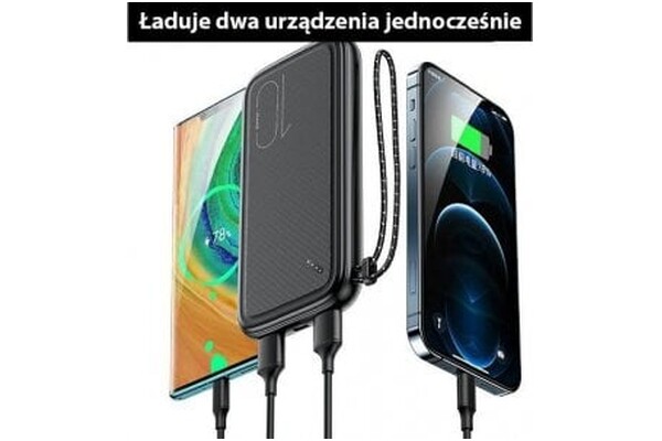 Powerbank USAMS USA001157 10000mAh zielony