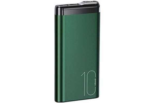Powerbank USAMS 10KCD14802 10000mAh zielony
