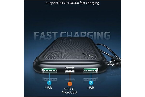 Powerbank USAMS US-CD151 10000mAh 22.5W biały