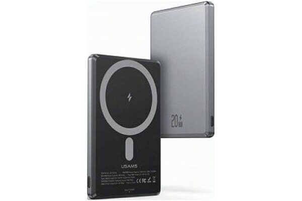 Powerbank USAMS USA001390 5000mAh 20.0W szary