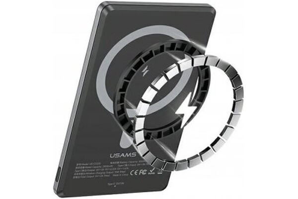 Powerbank USAMS USA001390 5000mAh 20.0W szary