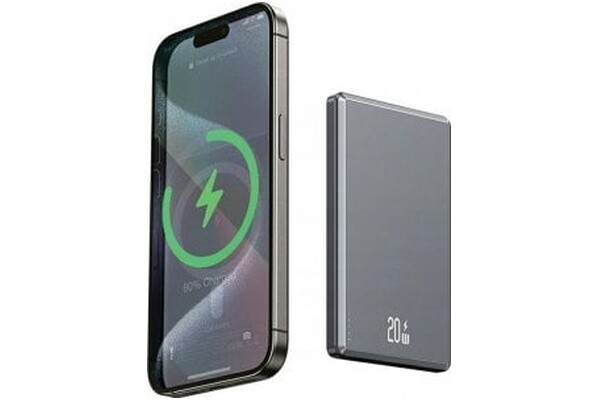 Powerbank USAMS USA001390 5000mAh 20.0W szary