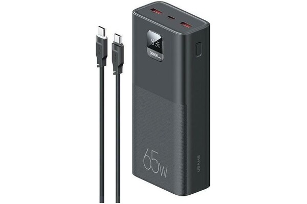 Powerbank USAMS PB68 30000mAh 65.0W czarny