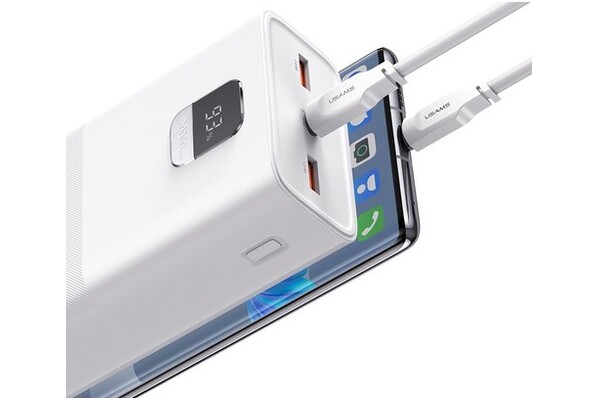 Powerbank USAMS PB68 30000mAh 65.0W biały