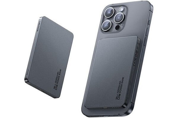 Powerbank USAMS US-CD231 5000mAh 20.0W szary