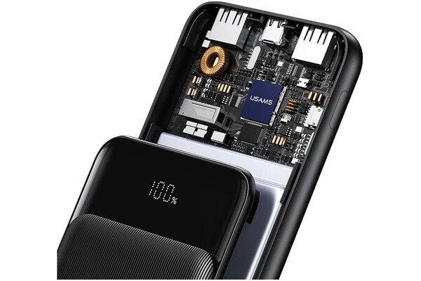 Powerbank USAMS US-CD198 10000mAh 10.0W czarny
