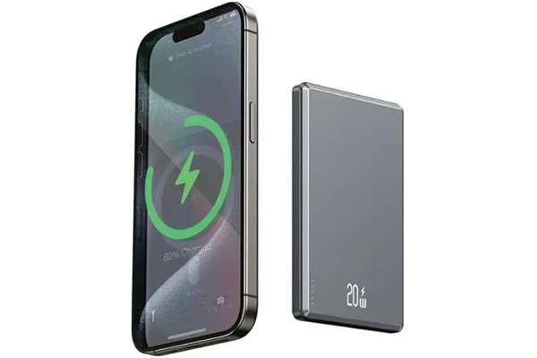 Powerbank USAMS 10KCD22001 5000mAh 20.0W szary