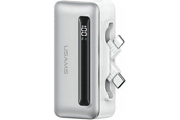 Powerbank USAMS US-CD233 4500mAh 20.0W srebrny