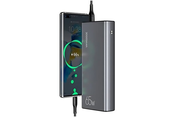 Powerbank USAMS US-CD165 30000mAh 65.0W czarny