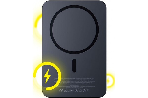 Powerbank 3MK MagSynergy 10000mAh 18.0W czarny