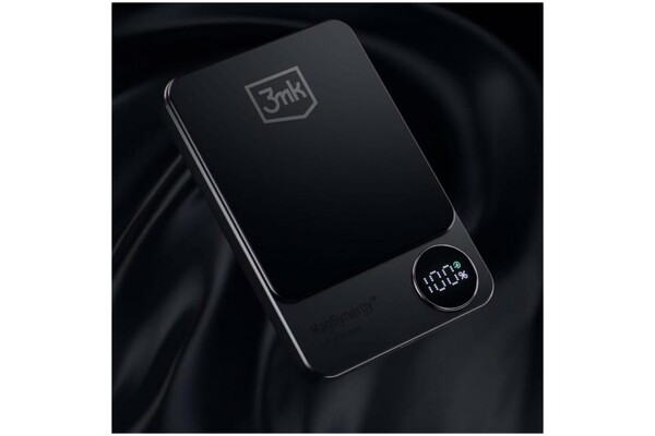 Powerbank 3MK MagSynergy 10000mAh 18.0W czarny