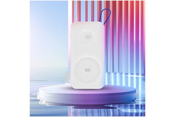 Powerbank 3MK PastelUP 10000mAh 22.5W biały