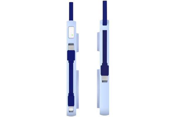 Powerbank 3MK PastelUP 10000mAh 22.5W niebieski