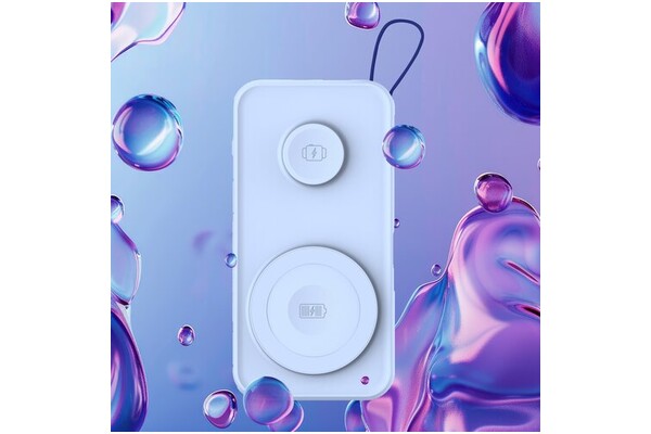 Powerbank 3MK PastelUP 10000mAh 22.5W niebieski