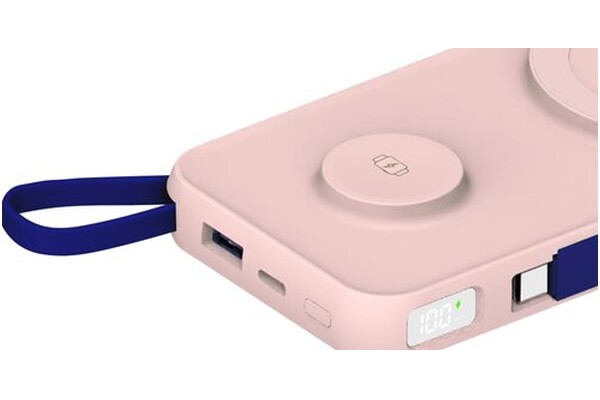 Powerbank 3MK PastelUP 10000mAh 22.5W różowy