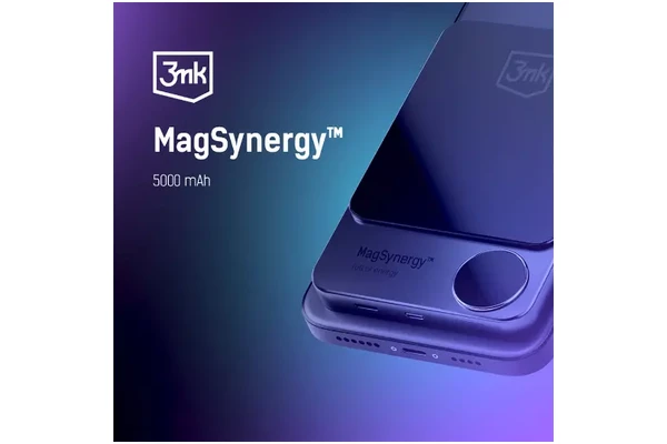 Powerbank 3MK MagSynergy 5000mAh 18.0W grafitowy
