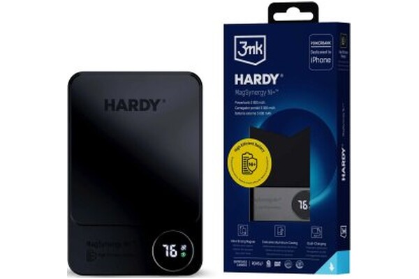 Powerbank 3MK MagSynergy 5000mAh 22.5W czarny