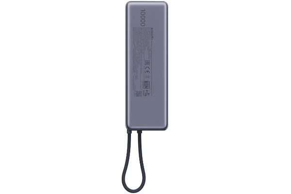Powerbank Xiaomi PB1165MI PB1165MI 10000mAh 165.0W szary