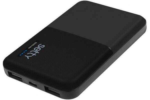 Powerbank Setty GSM043159 5000mAh 12.0W czarny