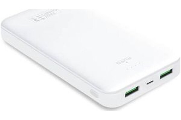 Powerbank PURO Fast Charger 20000mAh biały