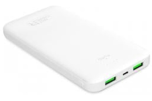 Powerbank PURO Fast Charger 10000mAh 12.0W biały