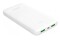 Powerbank PURO Fast Charger 10000mAh 12.0W biały