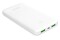 Powerbank PURO Fast Charger 10000mAh 12.0W biały