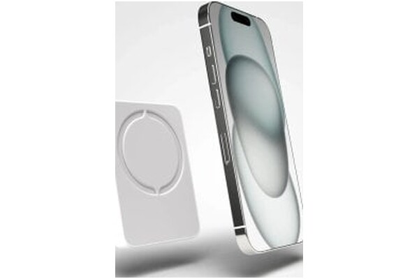 Powerbank PURO Slim PowerMag 4200mAh 15.0W biały