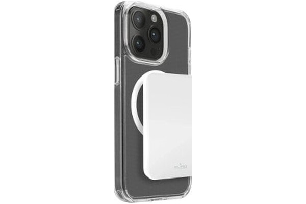 Powerbank PURO Slim PowerMag 4200mAh 15.0W biały