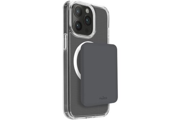 Powerbank PURO Mini PowerMag 4200mAh 15.0W szary