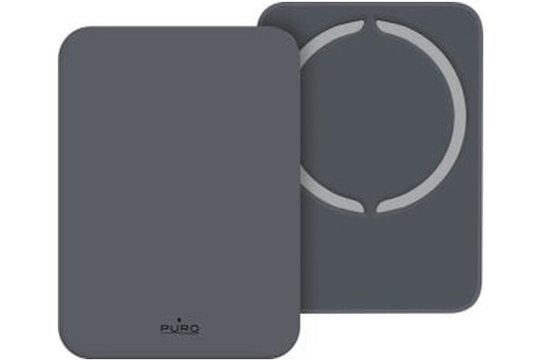 Powerbank PURO Mini PowerMag 4200mAh 15.0W szary