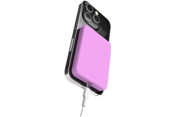 Powerbank PURO Mini PowerMag 4200mAh 15.0W różowy