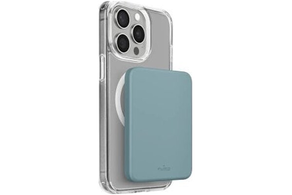 Powerbank PURO Mini PowerMag 4200mAh 15.0W zielony