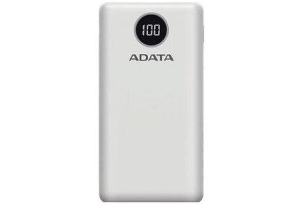 Powerbank Adata P20000QCD 20000mAh 15.0W biały