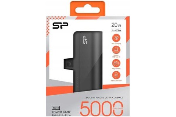 Powerbank Silicon Power QD50 5000mAh 20.0W czarny