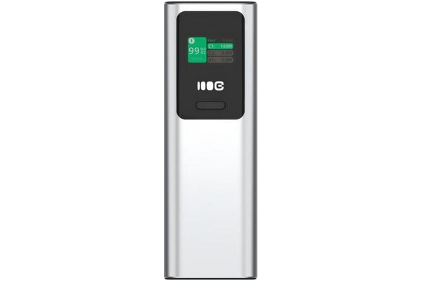 Powerbank Green Cell PowerPlay Ultra 25200mAh 140.0W srebrny