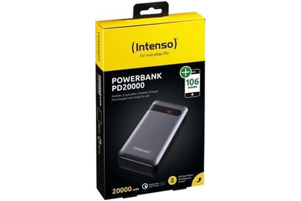 Powerbank INTENSO PD20000 20000mAh 18.0W grafitowy