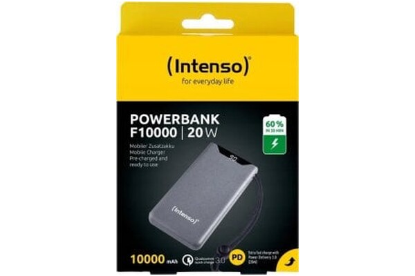 Powerbank INTENSO F10000 10000mAh 20.0W szary