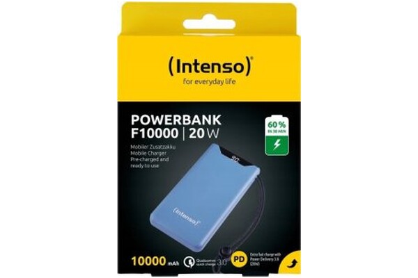Powerbank INTENSO F10000 10000mAh 20.0W niebieski