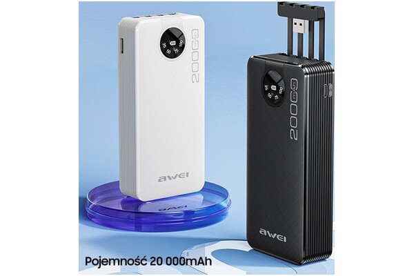 Powerbank Awei P134K 20000mAh czarny