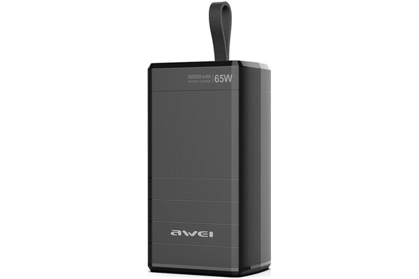 Powerbank Awei P171K 60000mAh 65.0W czarny