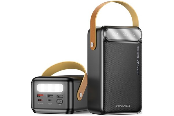 Powerbank Awei P101K 60000mAh 22.5W czarny