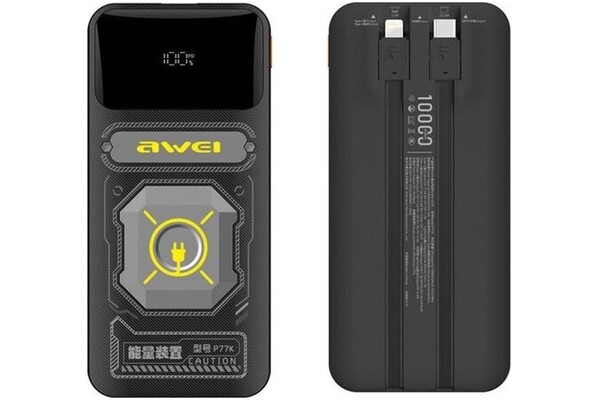 Powerbank Awei P77K 10000mAh 22.5W czarny