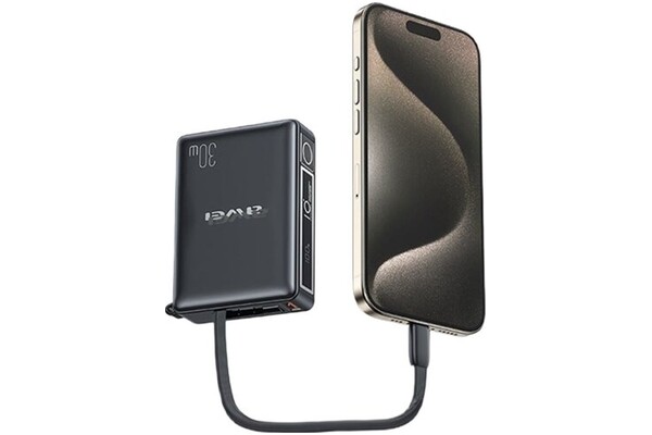 Powerbank Awei P87K 10000mAh 30.0W czarny