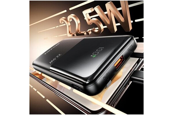 Powerbank Awei P76K 10000mAh 22.5W czarny