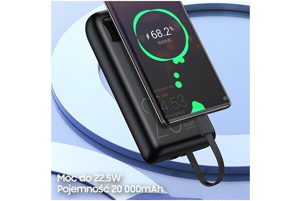 Powerbank Awei P169K 20000mAh 22.5W czarny