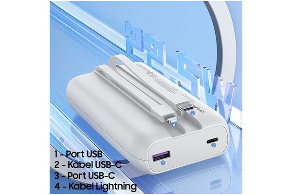 Powerbank Awei P169K 20000mAh 22.5W czarny